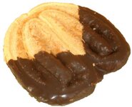Schweineohr mit Schokoecken